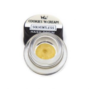 Cookies N Cream Solventless Rosin