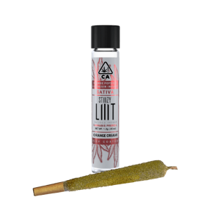 ORANGE CREAM - LIVE RESIN INFUSED PRE-ROLLS