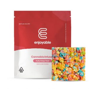 Enjoyable "Fruity Krispy Treats" 100mg (Single)
