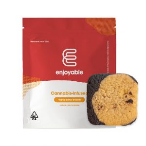 Enjoyable "Peanut Butter Brownies" 100mg (Single)