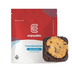 Enjoyable "Space Brownie" 100mg (Single)
