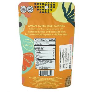 200mg Cured Resin Gummy - Pineapple Preserves - Peach