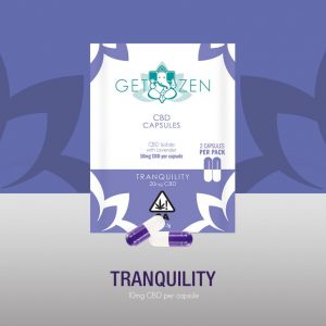 Tranquility 10mg CBD Capsules - 2 pack