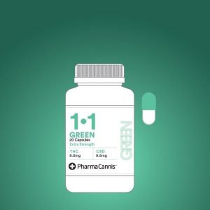 Green Extra Strength Capsule 1:1 20/CT