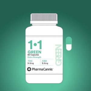 Green Extra Strength Capsule 1:1 60/CT