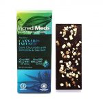 Dark Chocolate w/ Almonds & Sea Salt Sativa 100 mg