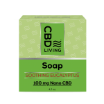 CBD Living Soap 100mg Eucalyptus