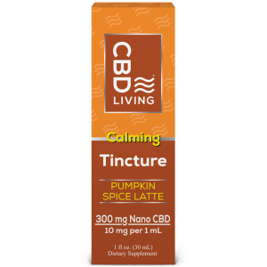 CBD Tincture 300mg - Pumpkin Spice Latte