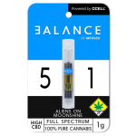 BALANCE - Aliens on Moonshine 5:1 CBD Cartridge