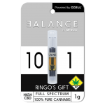 BALANCE - Ringo's Gift 10:1 CBD Cartridge