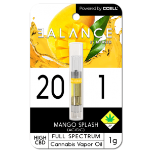BALANCE - Mango Splash 20:1 CBD Cartridge