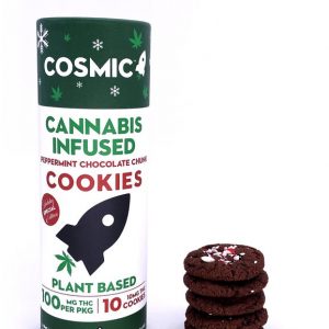 Peppermint Chocolate Chunk Cookies Tube 100MG