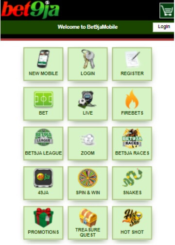 how to get bet9ja old mobile