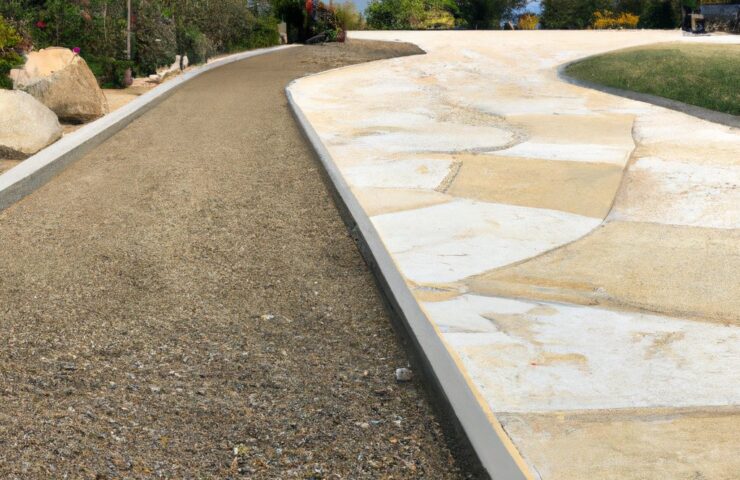 beautiful driveways landscaping